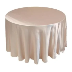 Hot Tablecloth Market 12 Pack 132" Inch Round Satin Tablecloth 21 Colors Table Cover Wedding Banquet"