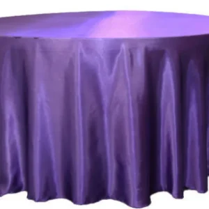 Sale Tablecloth Market 12 Pack 120" Inch Round Satin Tablecloth 21 Colors Table Cover Wedding Banquet"