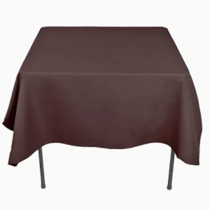 Outlet Tablecloth Market 40 pack 54" x 54" Square Overlay Tablecloth 100% polyester Wholesale Wedding"