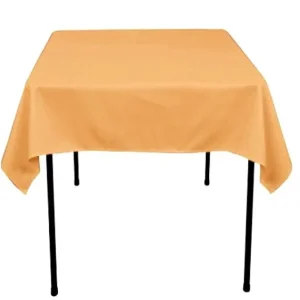 Fashion Tablecloth Market 20 Pack 54" X 54" Square Overlay Tablecloth 100% Polyester Wholesale Wedding"