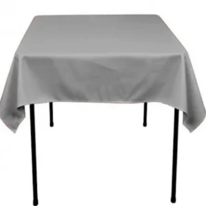 Clearance Tablecloth Market 45 pack 54" x 54" Square Overlay Tablecloth 100% polyester Wholesale Wedding"