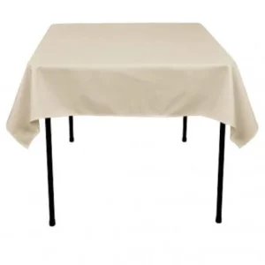 Online Tablecloth Market 35 pack 54" x 54" Square Overlay Tablecloth 100% polyester Wholesale Wedding"