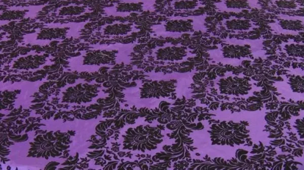 Best Tablecloth Market 10 Pack Flocked Taffeta Damask 12" X 108" Top Table Runner 16 Colors Wedding"