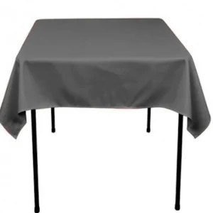 Clearance Tablecloth Market 40 Pack 60"x 60" Square Overlay Tablecloth 100% Polyester Wholesale Wedding"