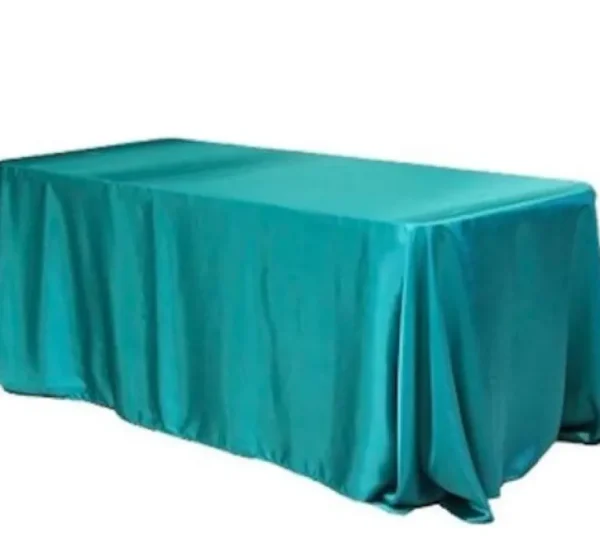 Outlet Tablecloth Market 25 pack 60x120" Rectangle Satin Tablecloth Wedding SEAMLESS Catering Table Cover"