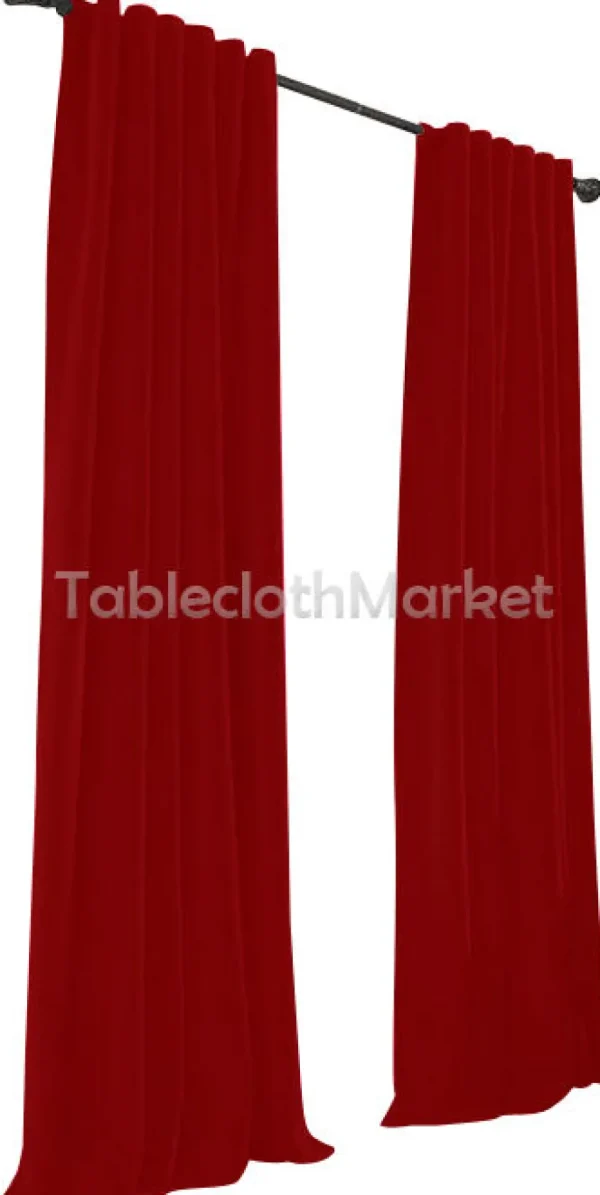 Discount Tablecloth Market 2 Polyester Panel Curtain 60 Wide X 108 Length Backdrop Background 24 Colors"