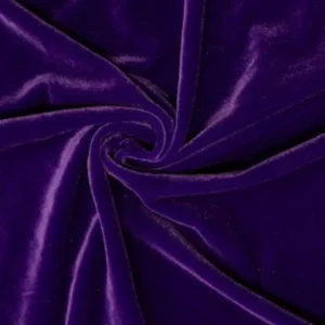 Discount Tablecloth Market Stretch Velvet Fabric 60'' Wide By The Yard Craft Dress Fabric 24 Colors Panels