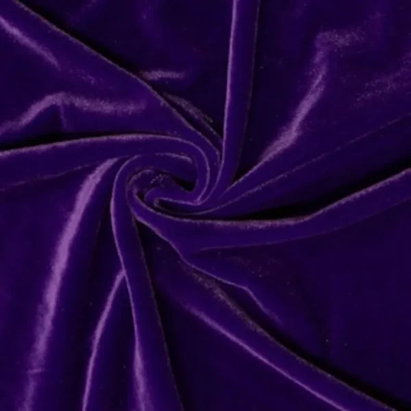 Discount Tablecloth Market Stretch Velvet Fabric 60'' Wide By The Yard Craft Dress Fabric 24 Colors Panels"