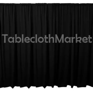 Fashion Tablecloth Market 10 X 5 Ft Backdrop Background For Pipe And Drape Displays Polyester 24 Colors