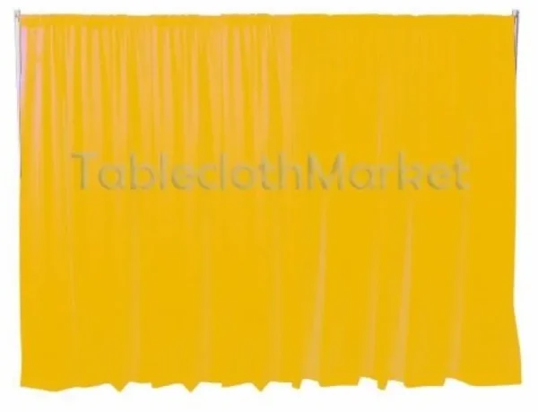 New Tablecloth Market 12 X 5 Ft Backdrop Background For Pipe And Drape Displays Polyester 24 Colors"