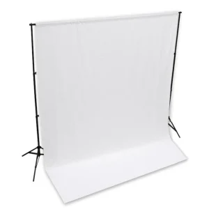 Discount Tablecloth Market 5 X 9 Ft White Backdrop Background Photography 100% Polyester Photo Props"