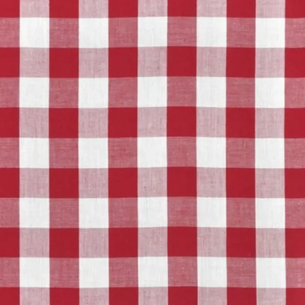 Best Tablecloth Market 15 Yards Checkered Fabric 60" Wide Gingham Buffalo Check Tablecloth Fabric Decor"