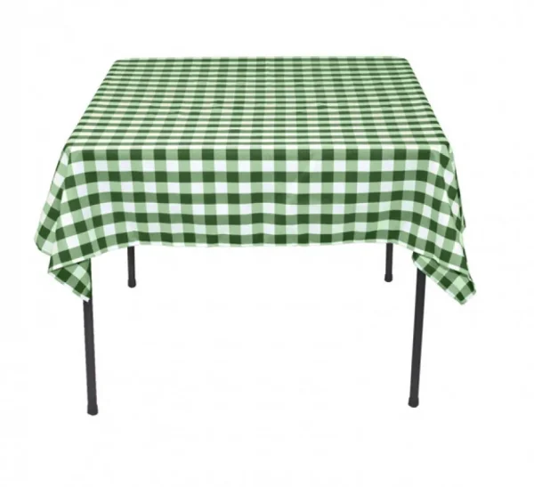 Discount Tablecloth Market 5 Yards Checkered Fabric 60" Wide Gingham Buffalo Check Tablecloth Fabric Decor"