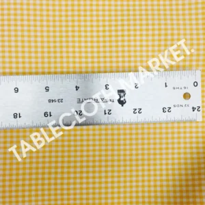 Sale Tablecloth Market 10 Yards Mini Checkered Gingham Polyester Fabric By Yard 60